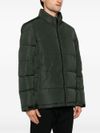 john richmond - Short quilted down jacket with logo - 1