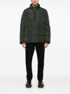 john richmond - Short quilted down jacket with logo - 4