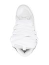 lanvin - Curb sneakers in crinkled calfskin leather - 1