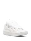 lanvin - Curb sneakers in crinkled calfskin leather - 3