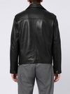 leather authority - Giacca Mave Plon in pelle con zip - 3