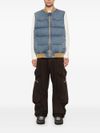 levi's - Padded and quilted denim vest - 1