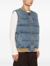 levi's - Padded and quilted denim vest - 3