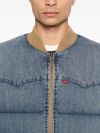 levi's - Padded and quilted denim vest - 4