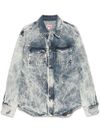 kenzo - Camicia in denim con tasche