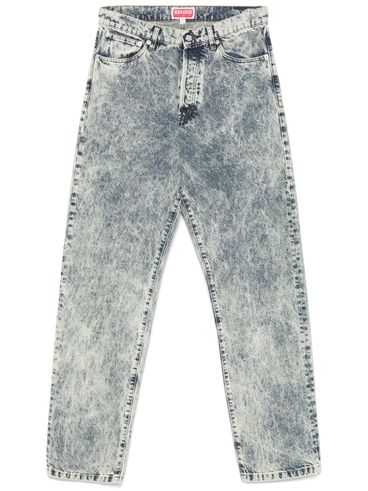 KENZO - Jeans lunghi sbiaditi