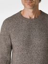 kangra - Crewneck mixed knit sweater - 3