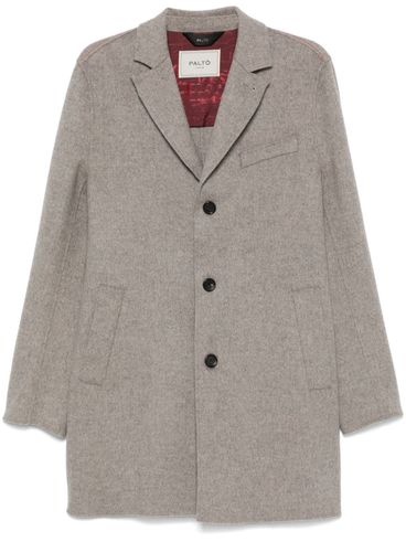 PALTÒ - Long single-breasted wool Geraldo coat