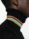 paul smith - Maglia in lana merino a collo alto con righe - 1