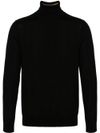 paul smith - Maglia in lana merino a collo alto con righe