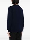 paul smith - Maglia in lana merino blu girocollo - 3