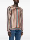 paul smith - Maglia in cashmere a righe multicolore - 3