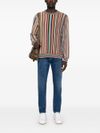 paul smith - Maglia in cashmere a righe multicolore - 2