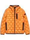 peuterey - Short orange Weiwei down jacket