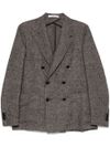 tagliatore - Double-breasted wool blend blazer