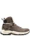 premiata - High Saintcross 393M sneakers in leather with fur