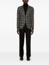 tagliatore - Single-breasted checked wool blazer - 3