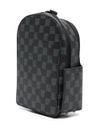 sprayground - Small checked backpack with a mouth design - 1