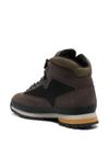 timberland - Euro boots in brown suede calf leather with logo - 3