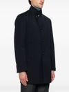 tagliatore - Long single-breasted virgin wool coat - 3