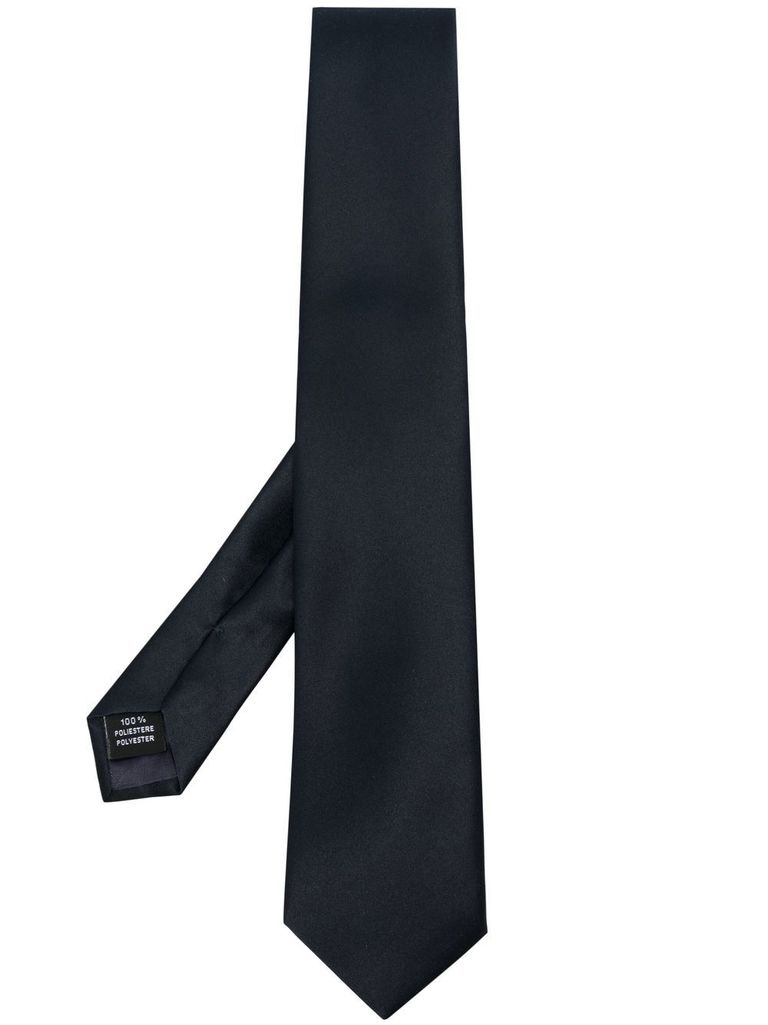 Shop Tagliatore Blue Pointed Tie