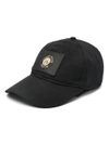 versace jeans couture - Cappello baseball in cotone con logo