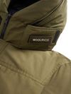 woolrich - Parka verde con ricamo logo - 3