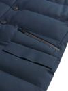 woolrich - Blue quilted down jacket with buttons - 2