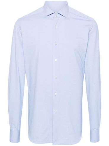 XACUS - Classic light blue stretch shirt