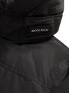 woolrich - Parka nero con ricamo logo - 2