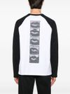 balmain - T-shirt in cotone con logo - 2