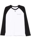 balmain - T-shirt in cotone con logo