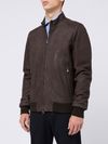 barba - Brown leather jacket - 1