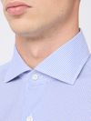 barba - White and blue cotton shirt - 4