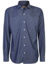 barba - Cotton shirt with pattern