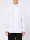 barba - Cotton shirt with curved hem - 2