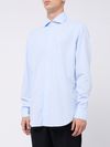 barba - Classic light blue cotton shirt - 1