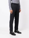 boss - H-Genius slim virgin wool pants - 1