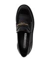 alexander wang - Shiny leather loafers with logo - 3