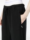 alexander wang - Pantaloni tuta in cotone a strati con logo - 1