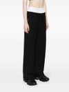 alexander wang - Pantaloni tuta in cotone a strati con logo - 3