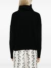 absolut cashmere - Black cashmere turtleneck sweater - 4