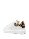 alexander mcqueen - Sneakers in pelle di vitello bianca e maculata - 3