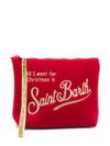 mc2 saint barth - Red clutch with logo