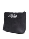 mc2 saint barth - Black St. Moritz clutch with heart - 2