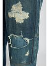 ganni - Wide-leg vintage effect cotton jeans - 1