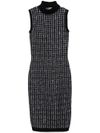 d exterior - Fitted high-neck midi dress