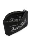 mc2 saint barth - Wool-effect clutch with logo - 2