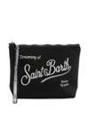 mc2 saint barth - Wool-effect clutch with logo