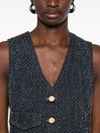 ganni - Organic cotton vest with pocket - 2